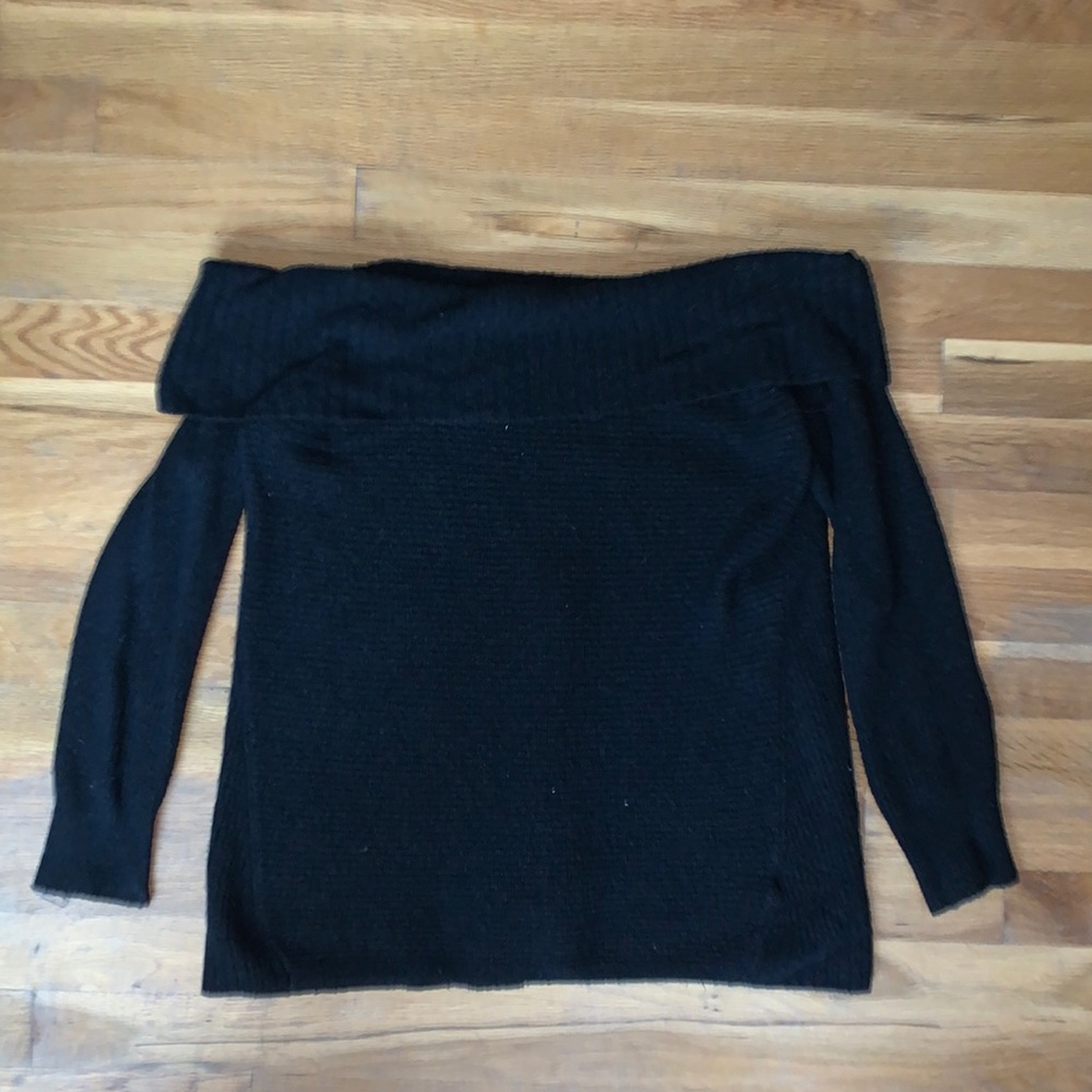 Off the shoulder sweater